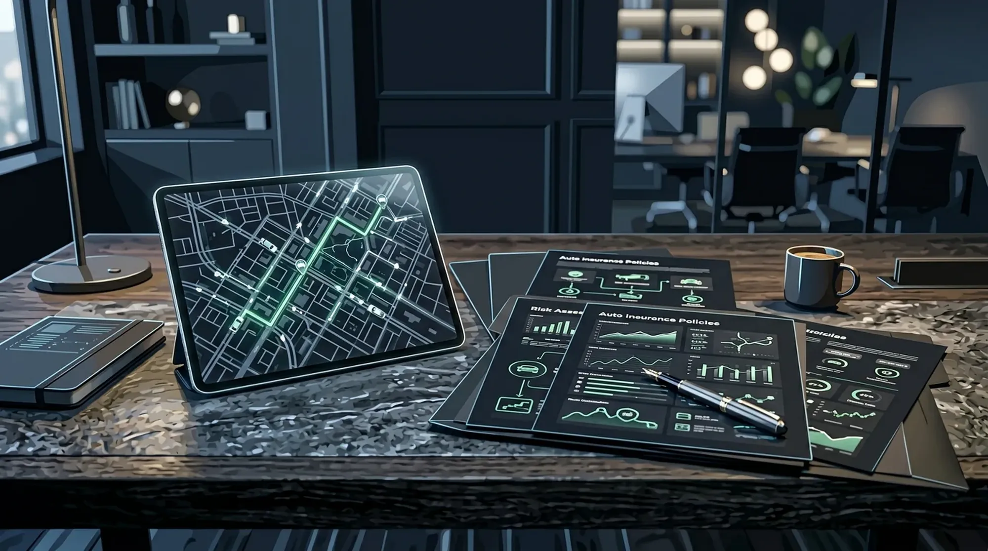 Materiały edukacyjne o ubezpieczeniach dostaw i floty